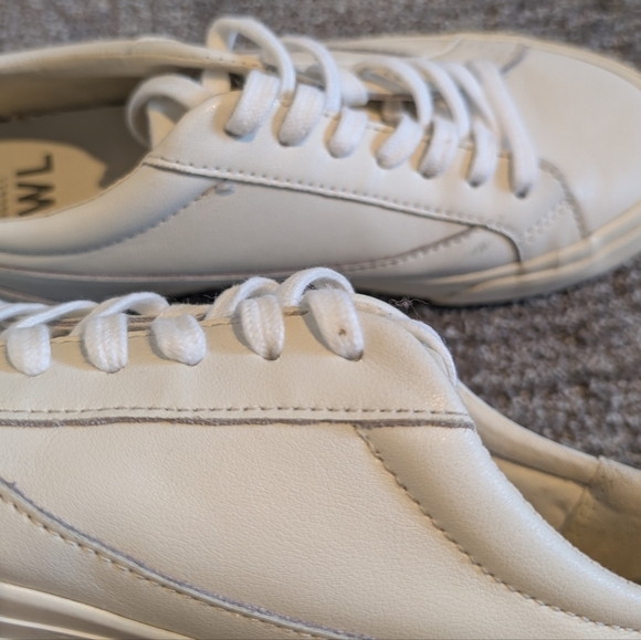 Madewell MWL Sidewalk Low-Top White Sneakers - Picture 13 of 13